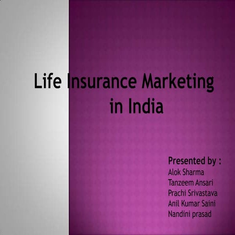Life insurance