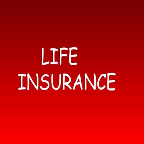 Life insurance basics