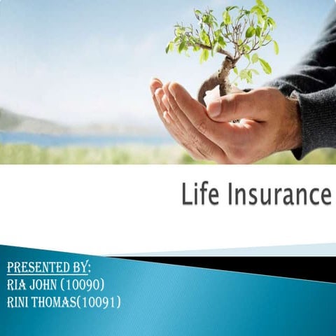 Lifeinsurance 4 semester muj