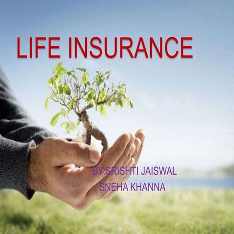 Life insurance And a self Analysis