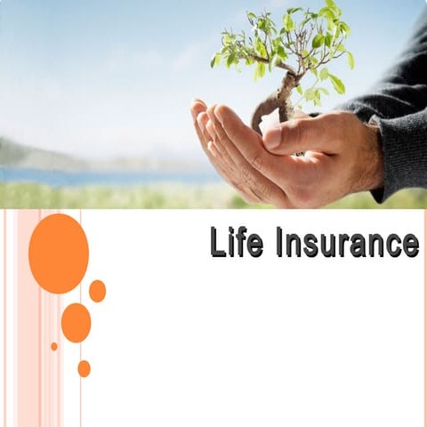 Life insurence ppt 