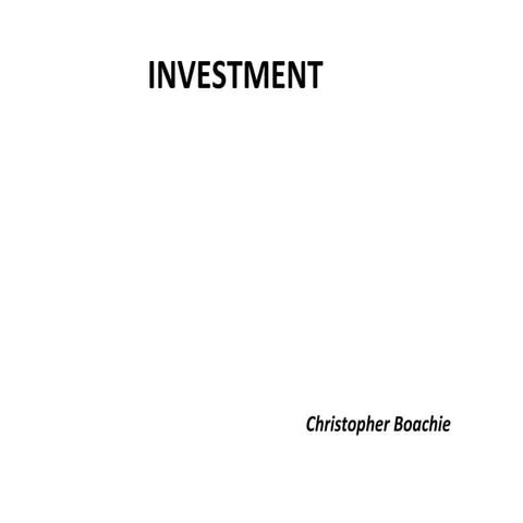 Life mgt workshop (investment)