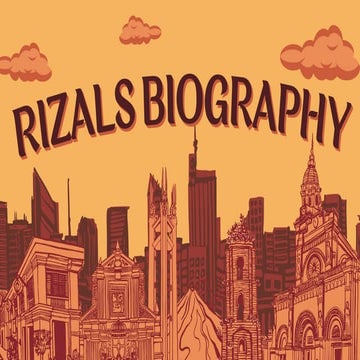 Biography of dr. jose rizal | DOCX