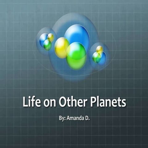 Life On Other Planets