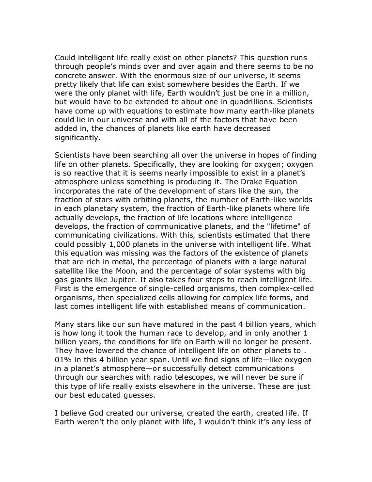 Life on mars essay picture