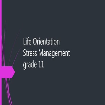 Life orientation