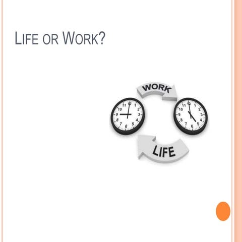How to maintain balance between life and work