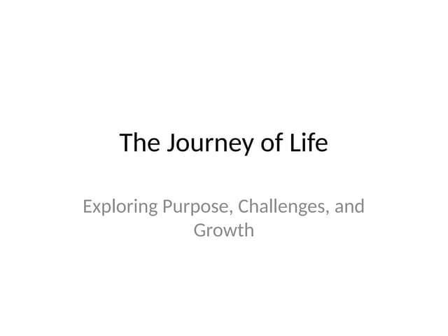 Life_Presentation that could motivate anyone