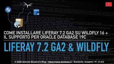 Come installare Liferay 7.2 GA2 su WildFly 16 + Oracle Database 19c