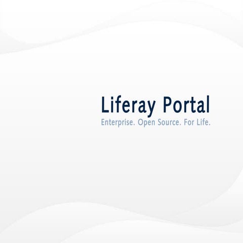 Liferay overview