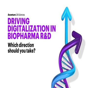 Driving Digitalization in Biopharma R&D