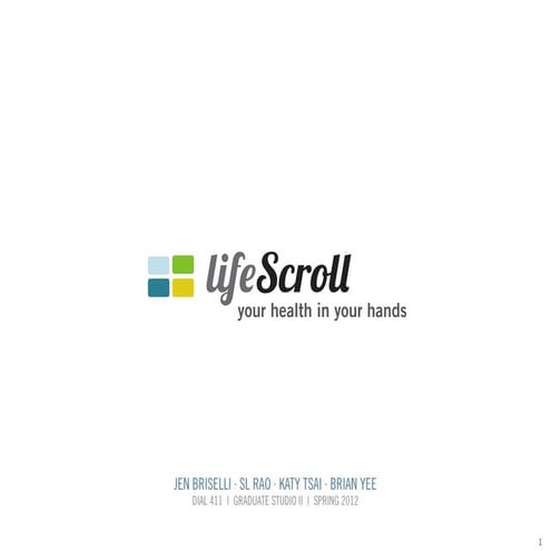 Lifescroll Presentation: Design Process