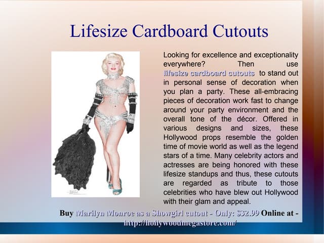 Lifesize cardboard cutouts