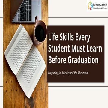 Life Skills Every Student Must Learn Before Graduation. | PPTX