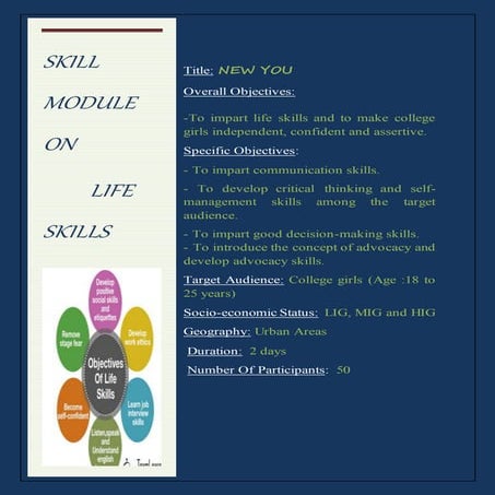 Life skills module