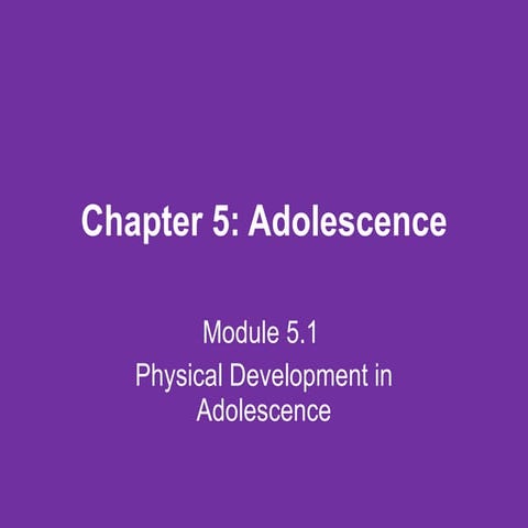 Lifespan psychology lecture   5.1