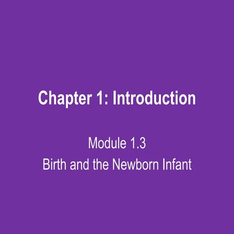 Lifespan psychology, lecture, chapter 1, module 1.3