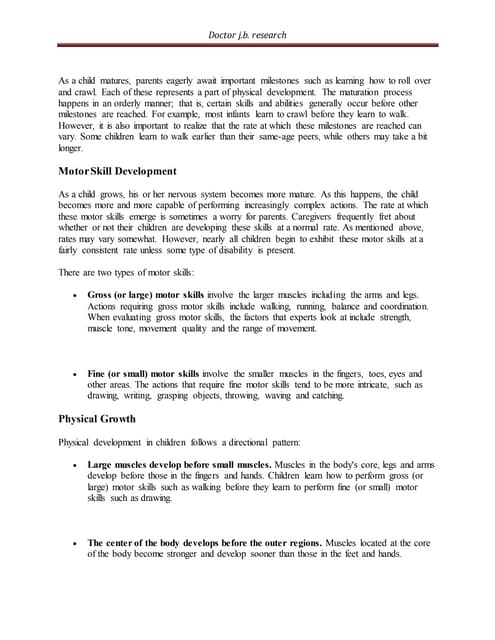 Development Milestones And The Early Years Learning Framework And The