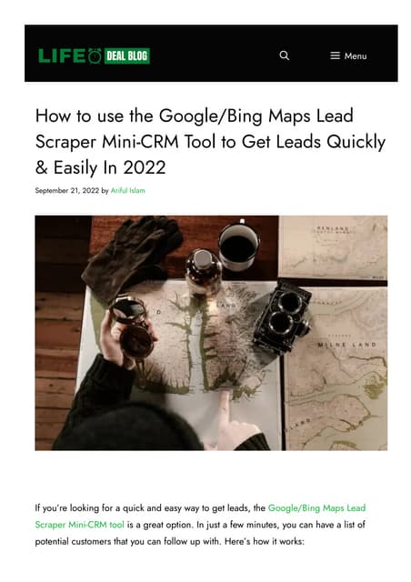 How to use the Google Bing Maps - Lifetimedealblog Com Google Bing Maps Lead Scraper Mini Crm Tool 221002204334 5dd9b8b0 Thumbnail 