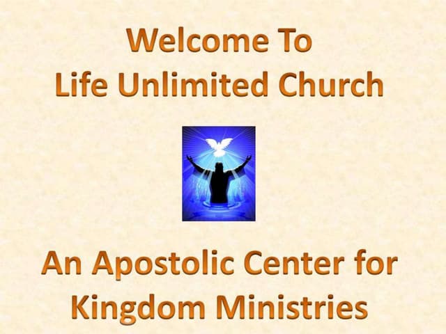 Life Unlimited Church Announcements