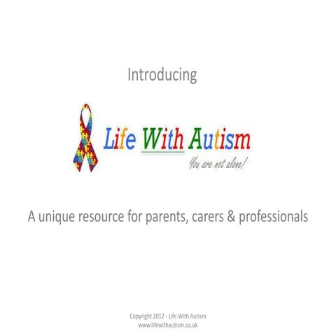 Life With Autism Presentation