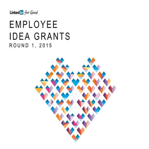 Announcing our 2015 Round 1 Employee Idea Grant Winners