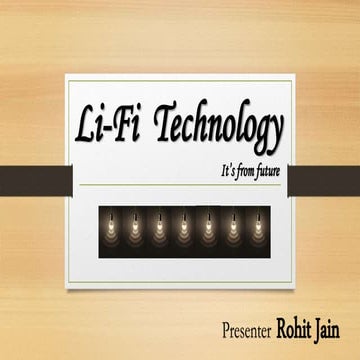 Lifi - Light Fidelity