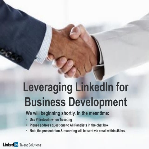 LinkedIn for Business Development
