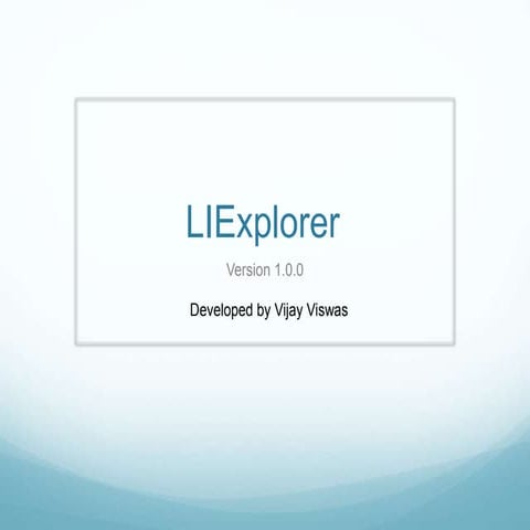 LIExplorer