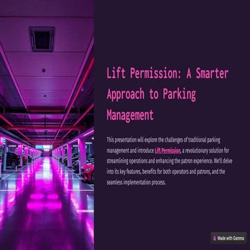 Intelli permit brochure | PDF