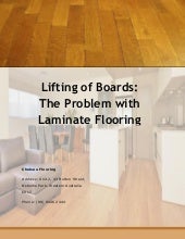 Lifting Of Boards The Problem With Laminate Flooring