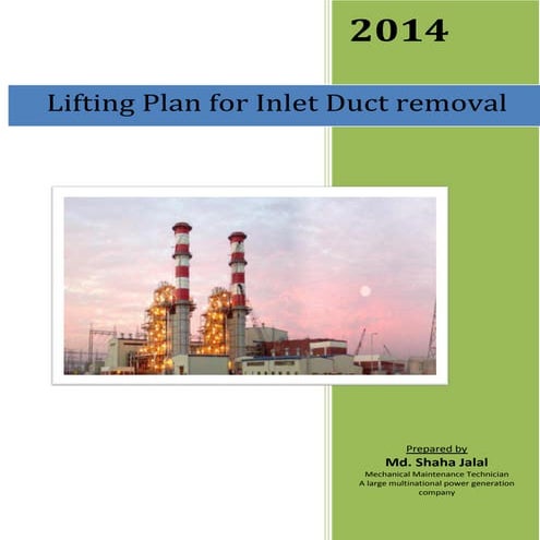 Lifting Plan for INSTALLATION XCR40 & XCR41 by using Crawler Crane ...