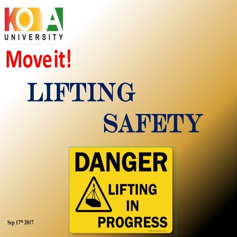Lifting Safety  