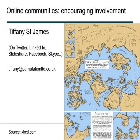 Online Communities: How to encourage involvement