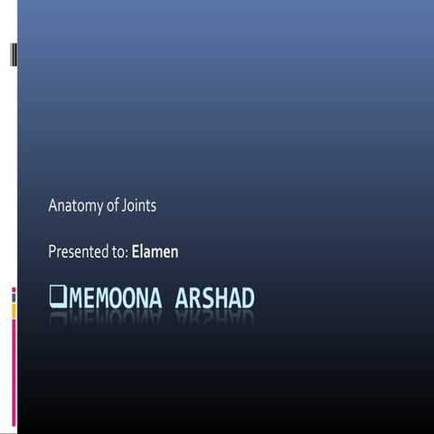 Joints of the upper limb by Dr. MemoOna Huzaifa