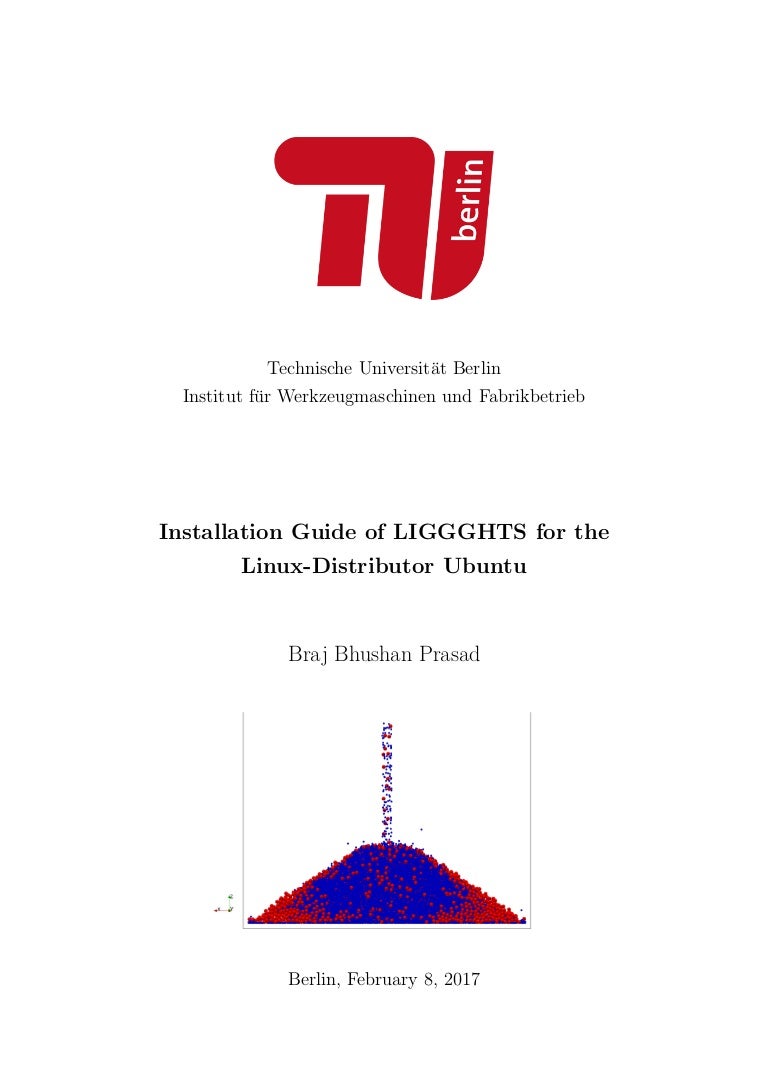 Liggghts Installation
