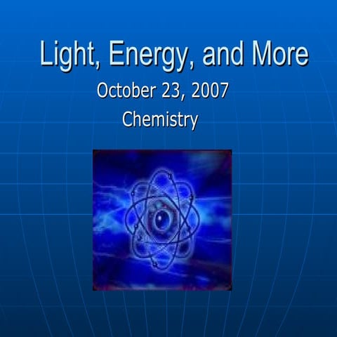 Light, Energy, And More 2