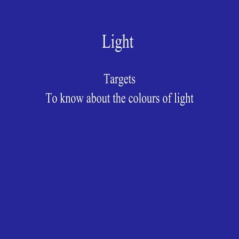 Light    Lesson 4