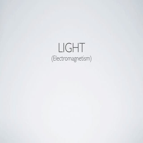 Light and em spectrum 1112