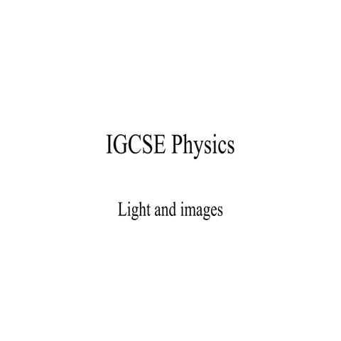Light and images.ppt pptx for grade 10 physics