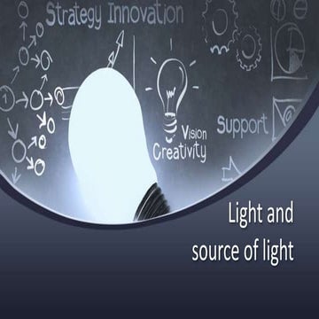 Light and sources