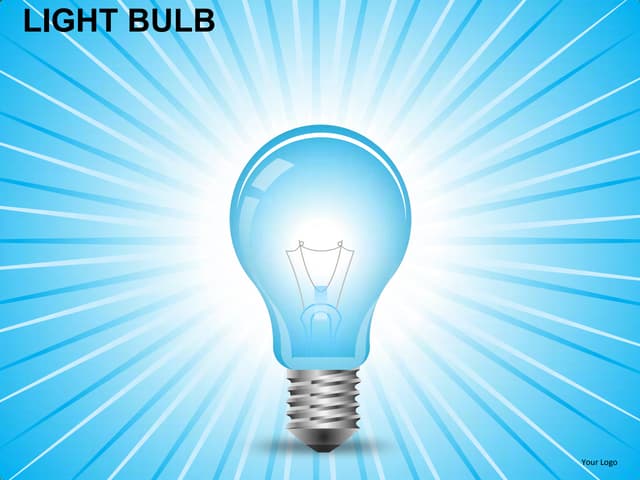 Light bulb powerpoint presentation templates