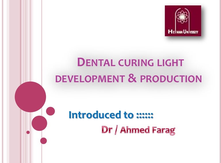 Light cure ppt