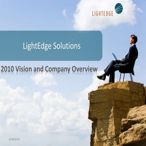 Light edge cloud computing