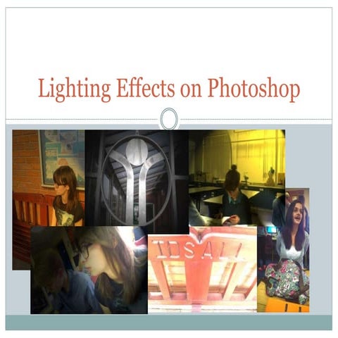 How to Do Lighting Effects on Photoshop 