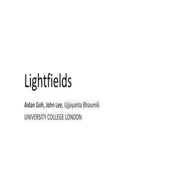 Light field 