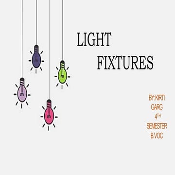 LIGHT FIXTURES.pptx