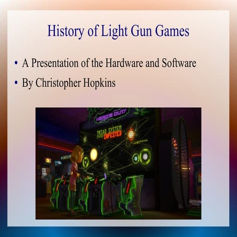 History of Light Gun Games
