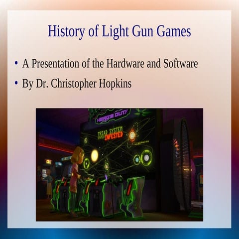 History of Light Gun Games