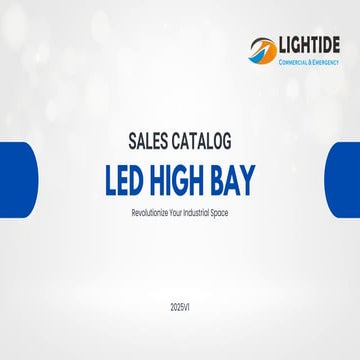 Lightide LED High Bay Light buying guide | PDF